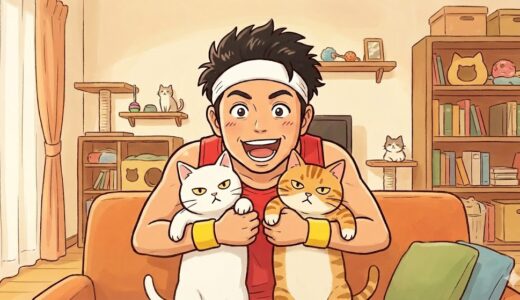 サンシャイン池崎の彼女と結婚の現在は？猫愛が凄すぎて同棲できない理由