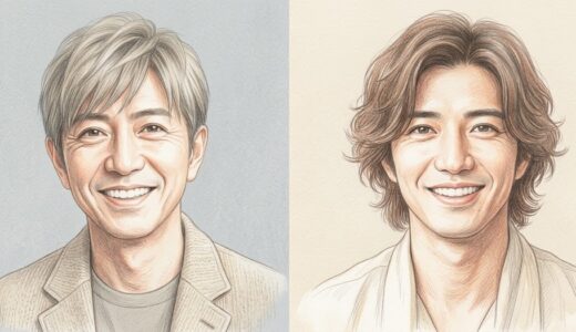 キムタクが急に若返った理由は？ほうれい線が目立つ老けた顔から劇的変化