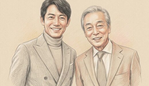 岩城元道は岩城滉一の父！息子は反町隆史？家系図で噂の真相を徹底調査